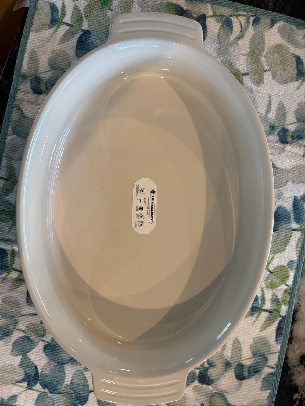 NEW Le Creuset Oval Baker Dish 36cm In Pistache Pistachio Green - RARE